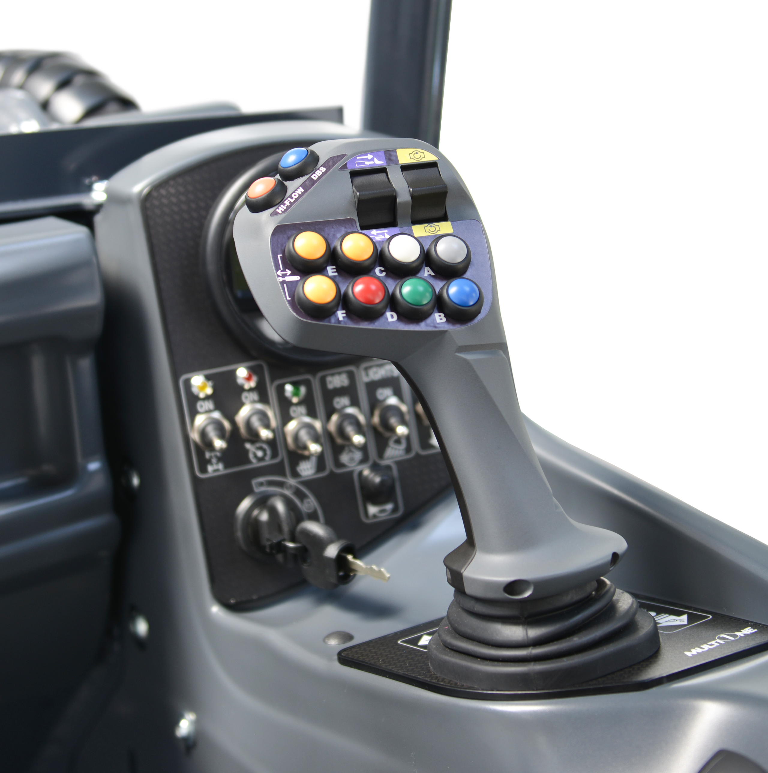 Comfort Feature: multifunction joystick