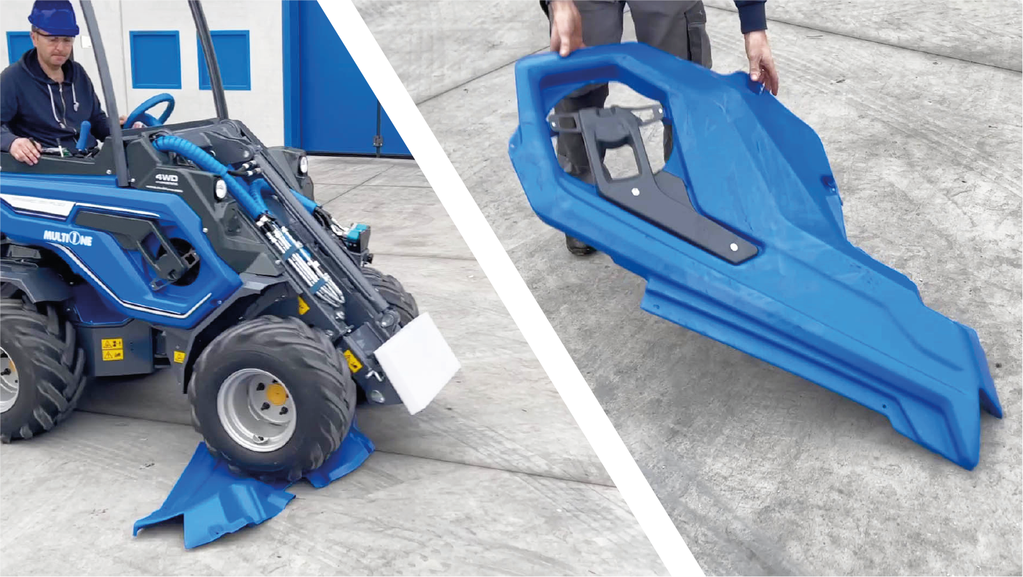 Unbreakable body panels MultiOne’s Technological Edge